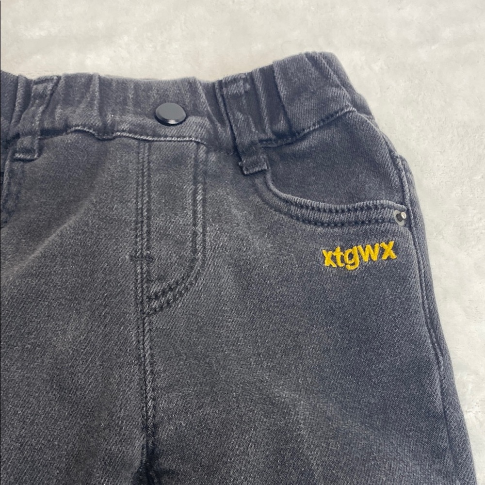 Infant Boy’s  Black Denim Jeans - Picture 2 of 11